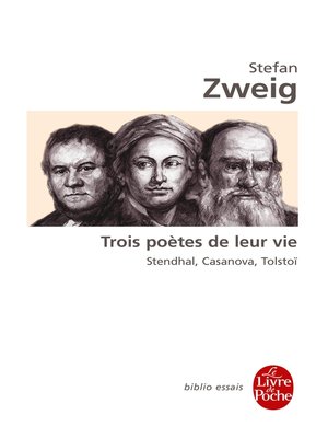 cover image of Trois poètes de leur vie